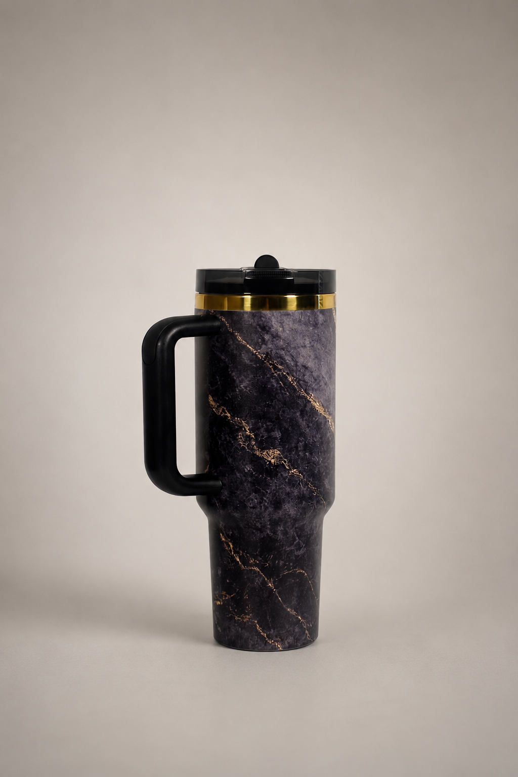Aura NK Black Marble Tumbler – 40 oz- 1,18 L